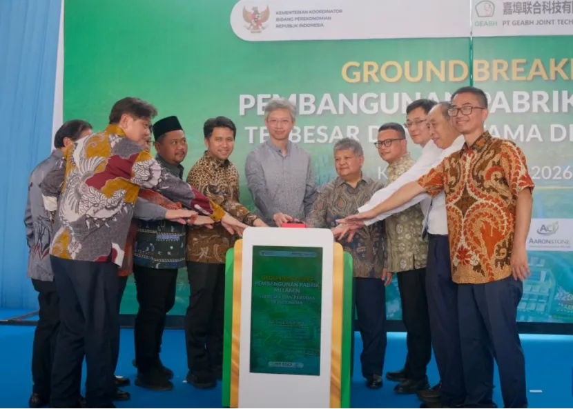 Chinese-Invested Melamine Project Becomes Milestone for Indonesia's Downstream Industrialization
