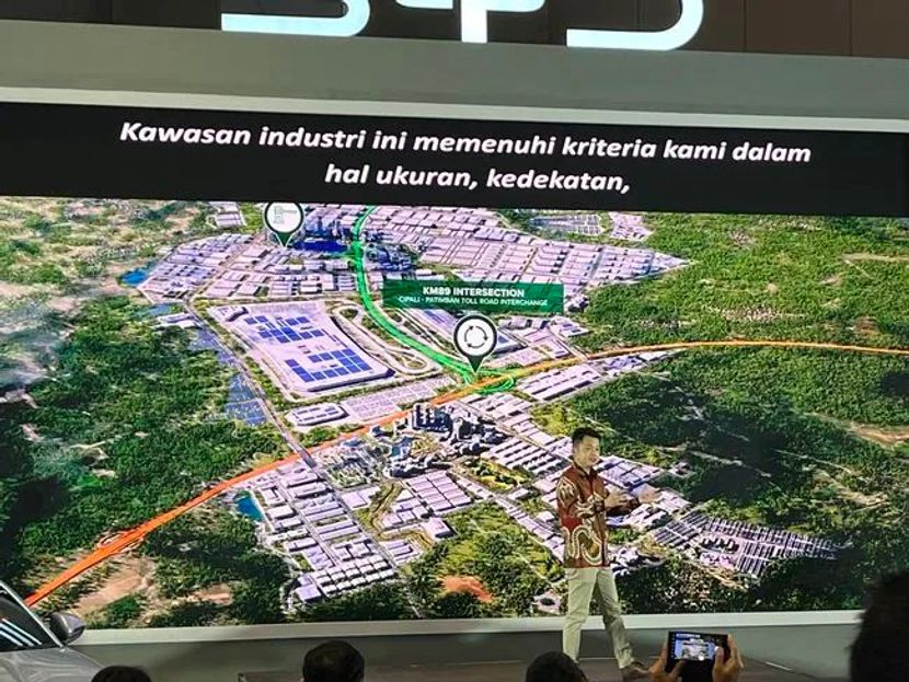 比亚迪投资16万亿盾在印尼西爪哇建厂