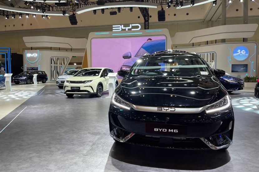 比亚迪M6成为雅加达汽车周最畅销电动车